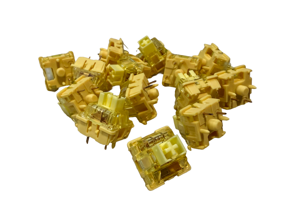 Akko V3 Cream Yellow Pro Linear Switches - Keyboard Keys &