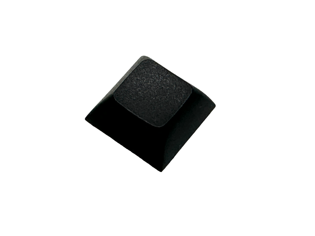 Blank DSA 1U Keycaps - Black - Keyboards