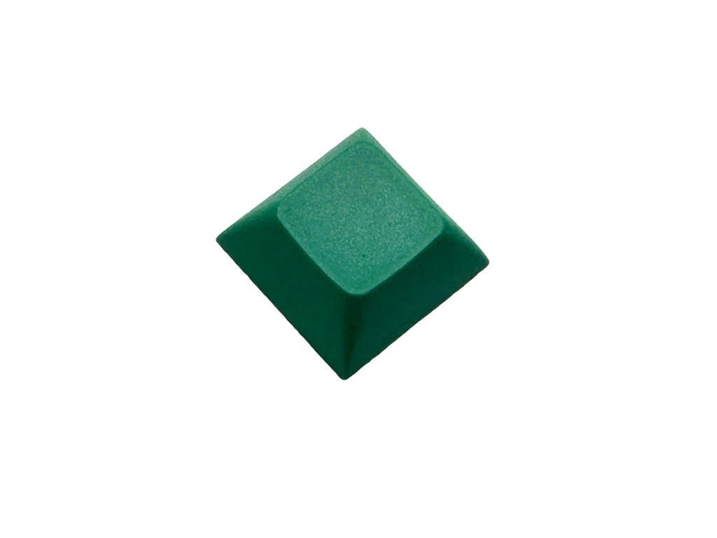 Blank DSA 1U Keycaps - Dark Forest Green - Keyboards