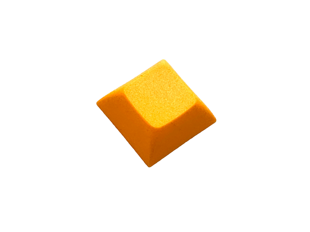 Blank DSA 1U Keycaps - Orange - Keyboards