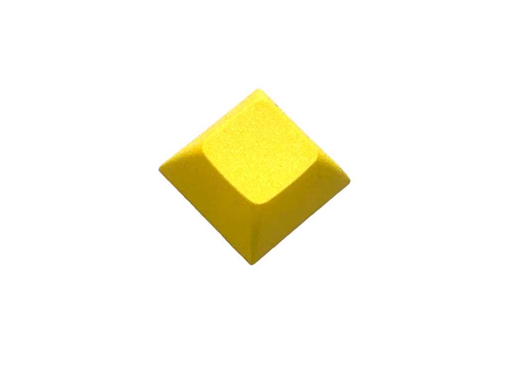 Blank DSA 1U Keycaps - Yellow - Keyboards