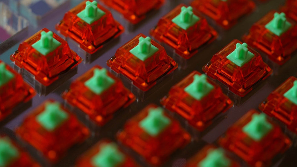 Lubed and filmed c3 equalz tangerine 62 switch - Zkeebs