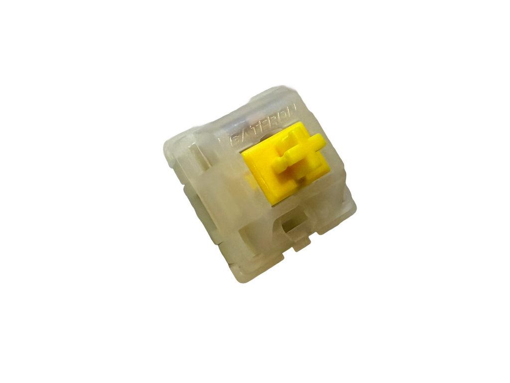 Gateron KS-3 Milky Yellow Pro Linear Switches - Keyboard