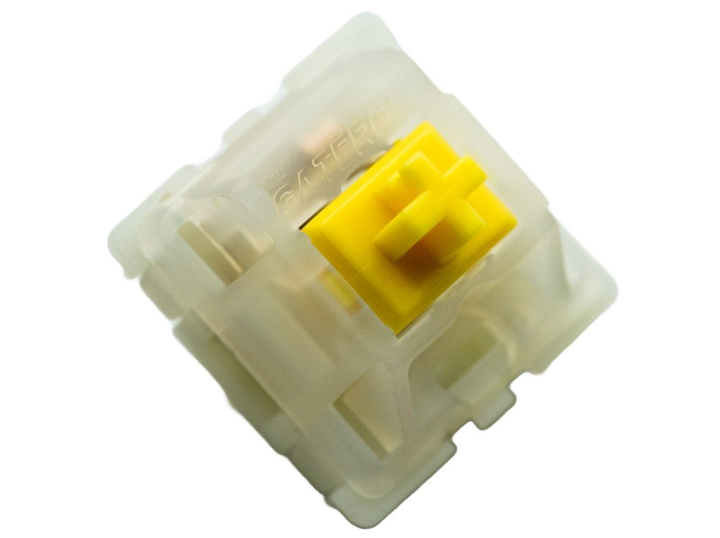 Gateron KS-3 Milky Yellow Pro Linear Switches - Keyboard