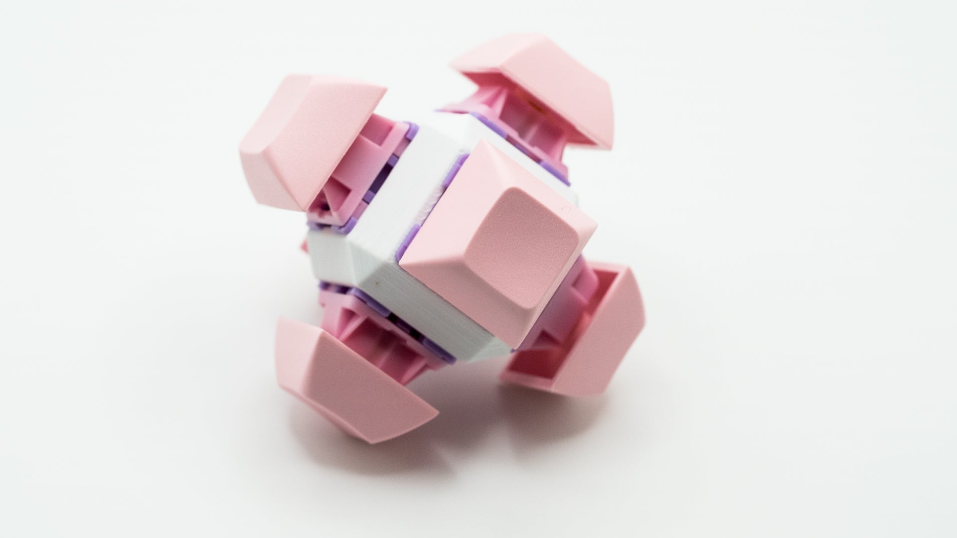 Six-Button Mechanical Switch Fidget Cube Toy – Zkeebs